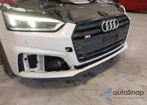 2019 Audi S5 3.0T Premium z USA, uszkodzony, nr VIN WAUB4CF56KA099838